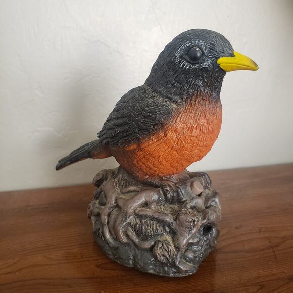 Gemmy Industries Motion Activated Realistic‎ Chirping Robin - See Video - Works - Picture 2 of 13